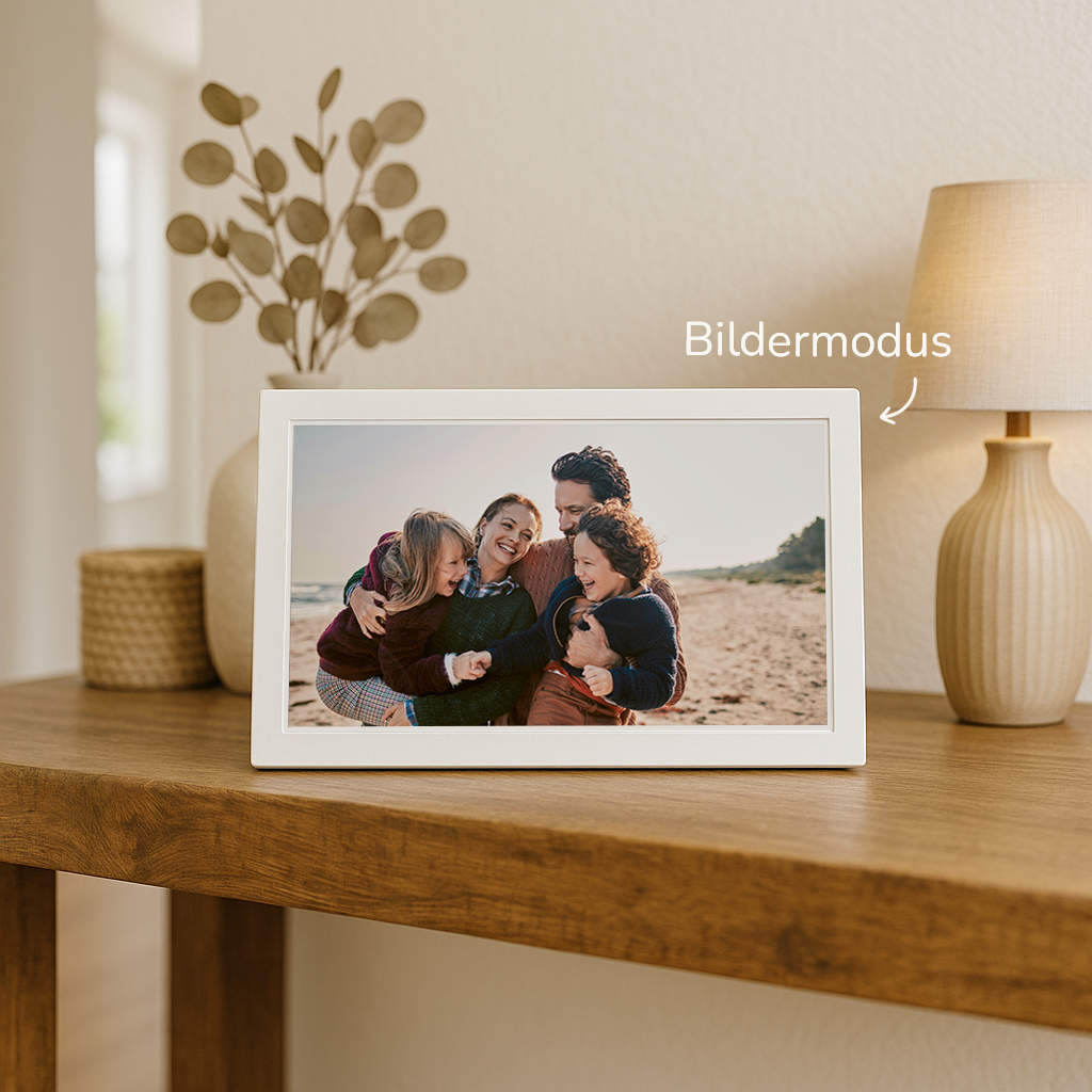 dæly daely digitaler familienkalender familienplaner wandkalender elektronisch screensaver bildschirmmodus